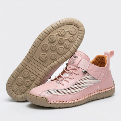 Nora Air™– Hand-Stitched Slip-On Comfort Sneakers | Breathable, Lightweight & Wide Toe Box for All-Day Freedom