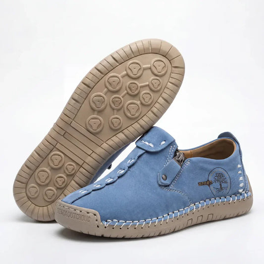 Vera™ – No-Bend Side Zip Comfort Loafers | Easy On for Bad Backs, Knees & Hips