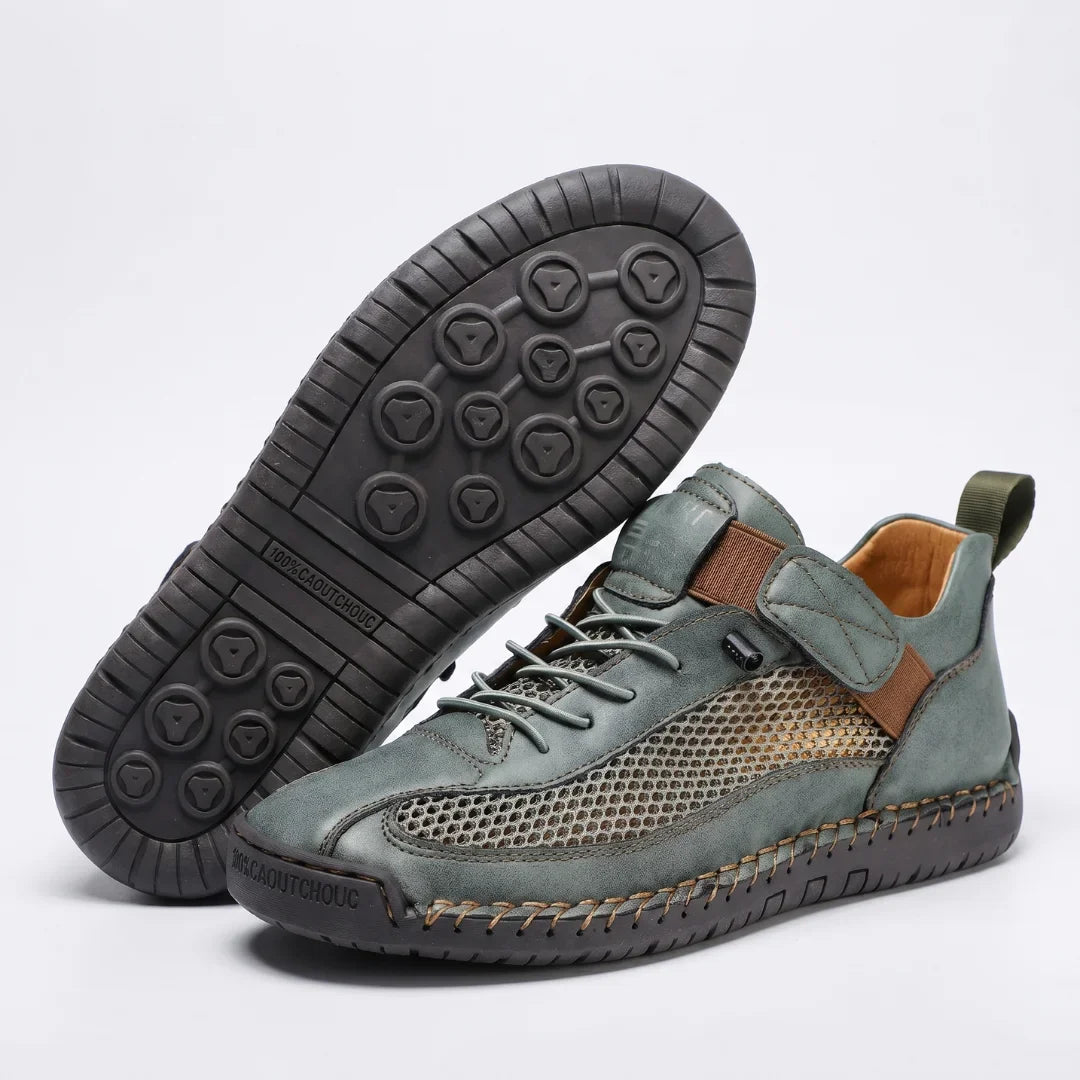 Nora Air™– Hand-Stitched Slip-On Comfort Sneakers | Breathable, Lightweight & Wide Toe Box for All-Day Freedom