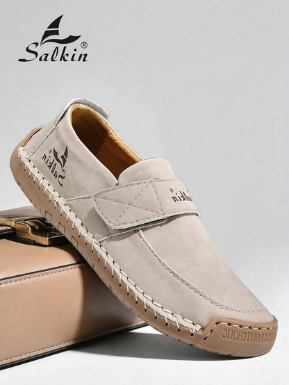 Salkin Nieuwe modeontwerper dames casual schoenen, handgemaakte sneakers, loafers, lichtgewicht ademende zachte comfortabele schoenen met antislip platte zool, imitatie schoenen voor dames, geschikt voor buiten, jurken, jeans, dagelijks wandelen, hiken, m