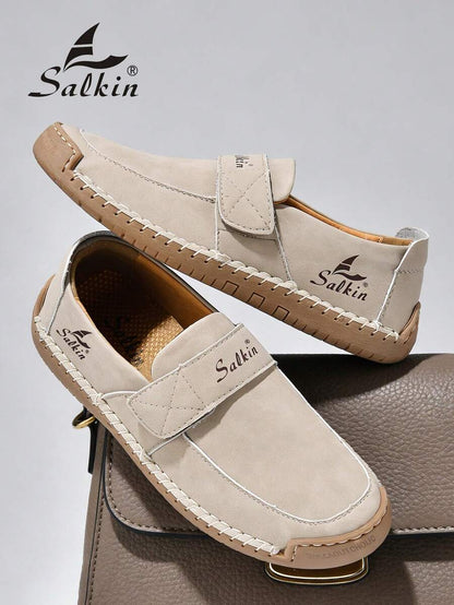 Salkin Nieuwe modeontwerper dames casual schoenen, handgemaakte sneakers, loafers, lichtgewicht ademende zachte comfortabele schoenen met antislip platte zool, imitatie schoenen voor dames, geschikt voor buiten, jurken, jeans, dagelijks wandelen, hiken, m
