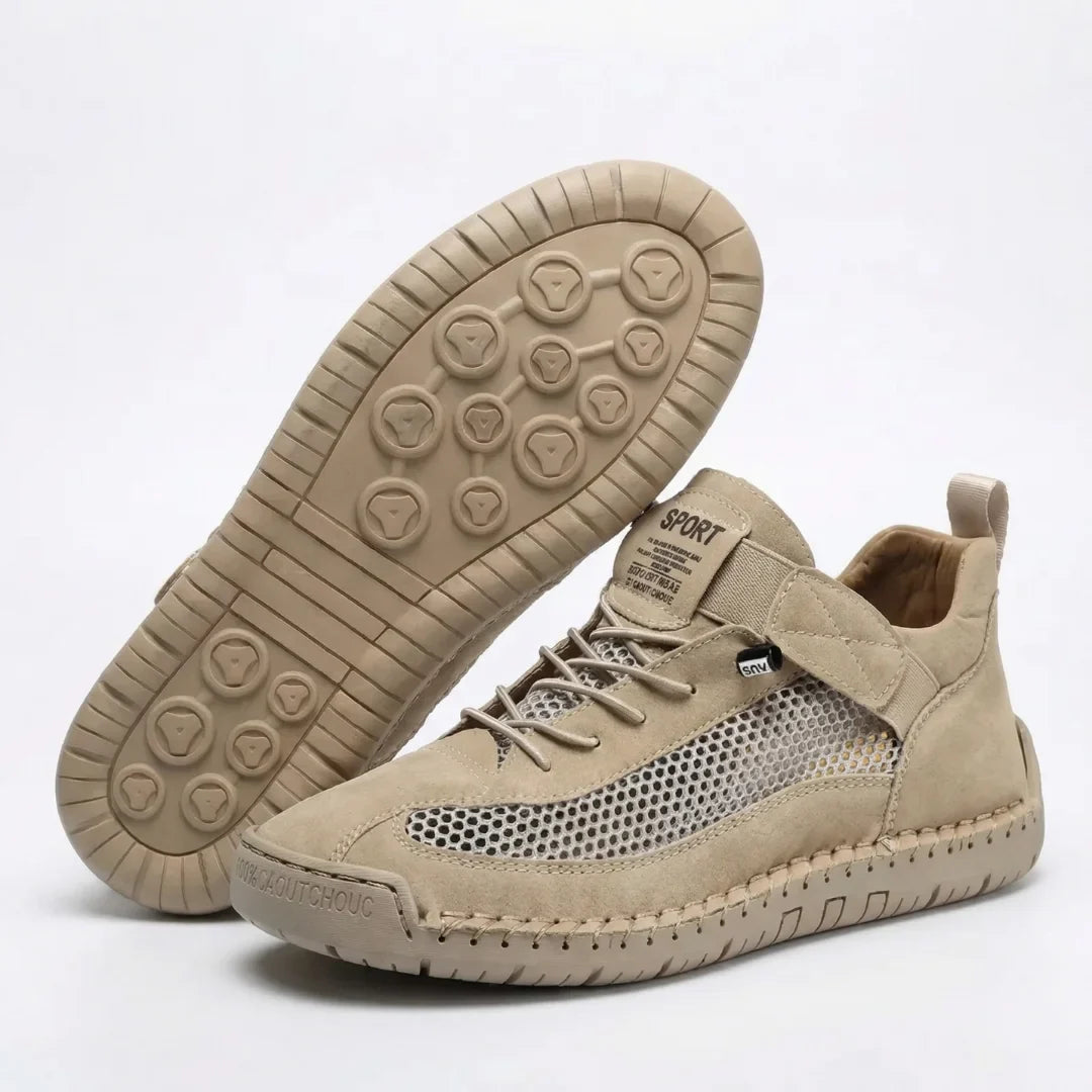Nora Air™– Hand-Stitched Slip-On Comfort Sneakers | Breathable, Lightweight & Wide Toe Box for All-Day Freedom