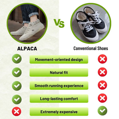 Alpaca™ - Ergonomic & Waterproof Barefoot Shoes