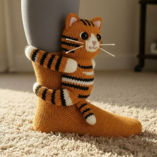 HuggySocks: warm feet, happy hearts
