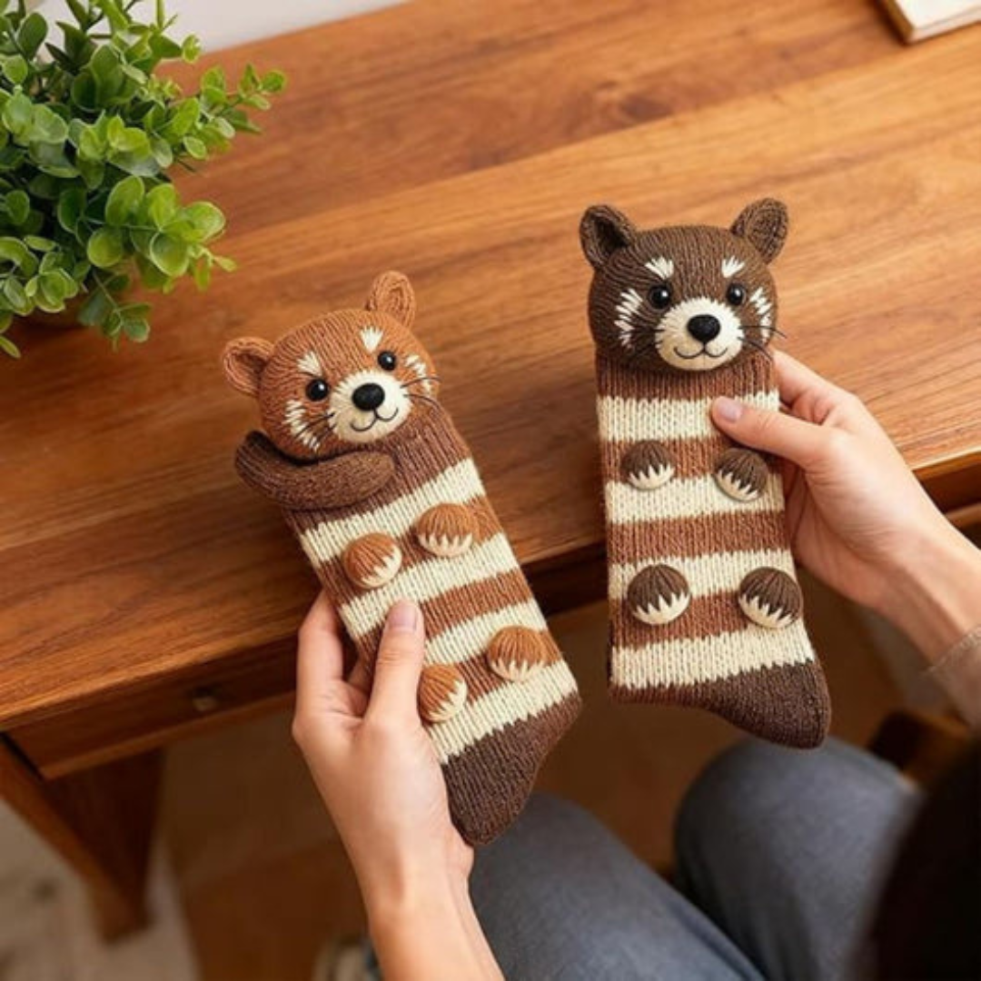 HuggySocks: warm feet, happy hearts