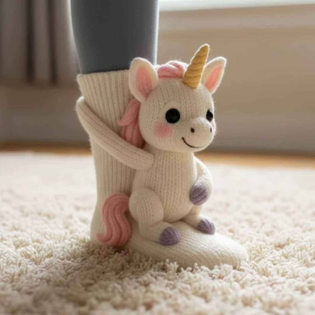 HuggySocks: warm feet, happy hearts
