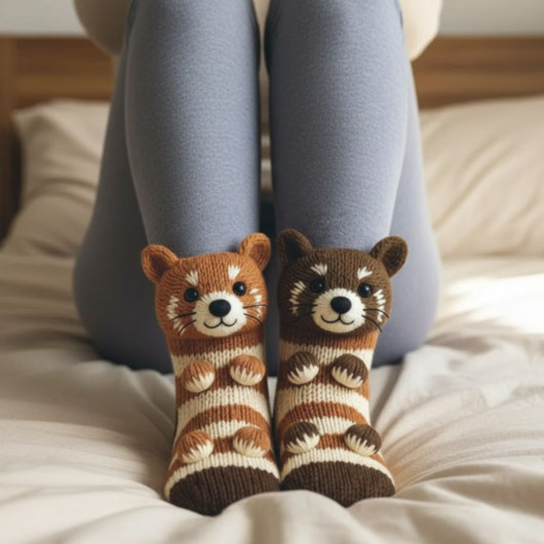 HuggySocks: warm feet, happy hearts