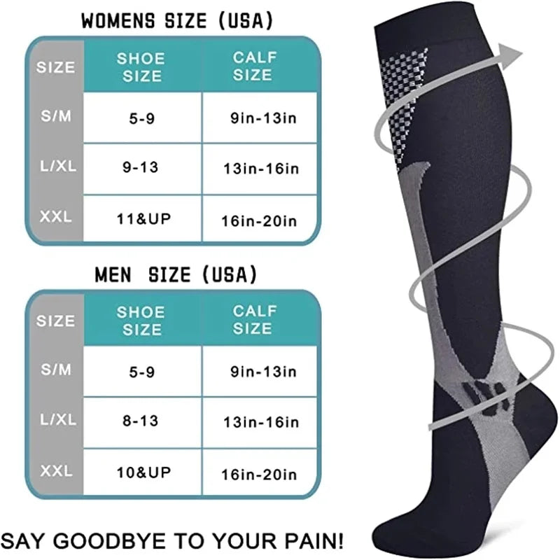 ComfortFit Compression Socks for Enhanced Circulation & Everyday Comfort