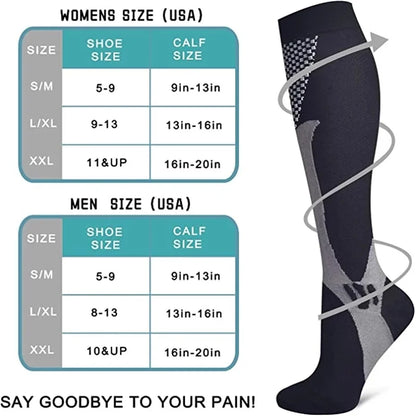 ComfortFit Compression Socks for Enhanced Circulation & Everyday Comfort