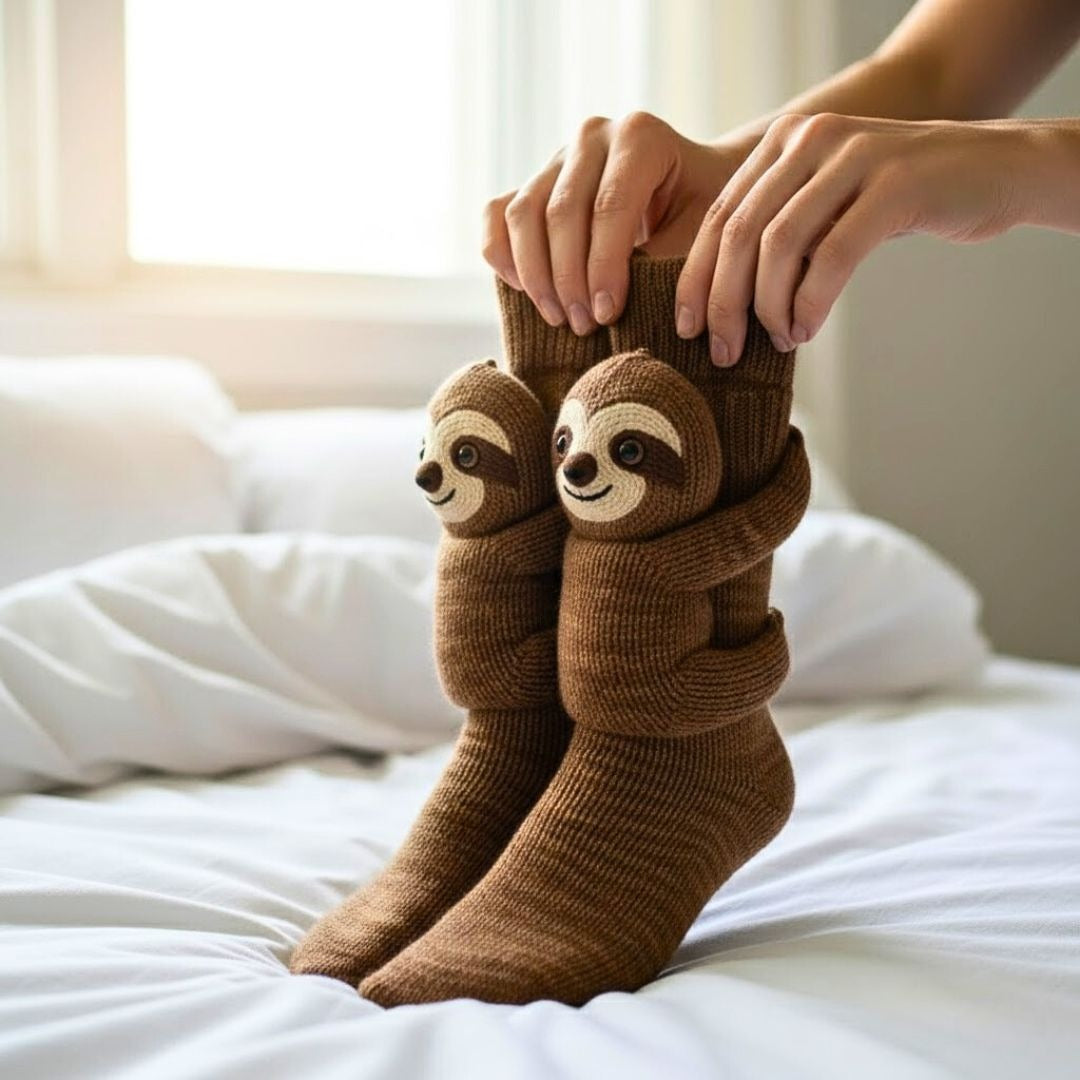 HuggySocks: warm feet, happy hearts
