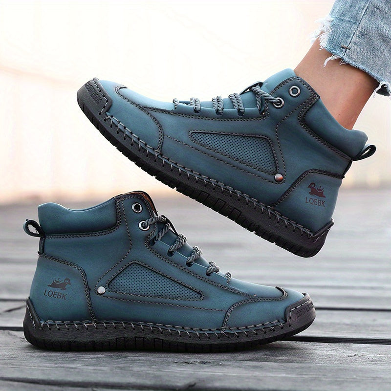 Elina™ – Mid-Top Comfort Sneakers with Rubber Sole