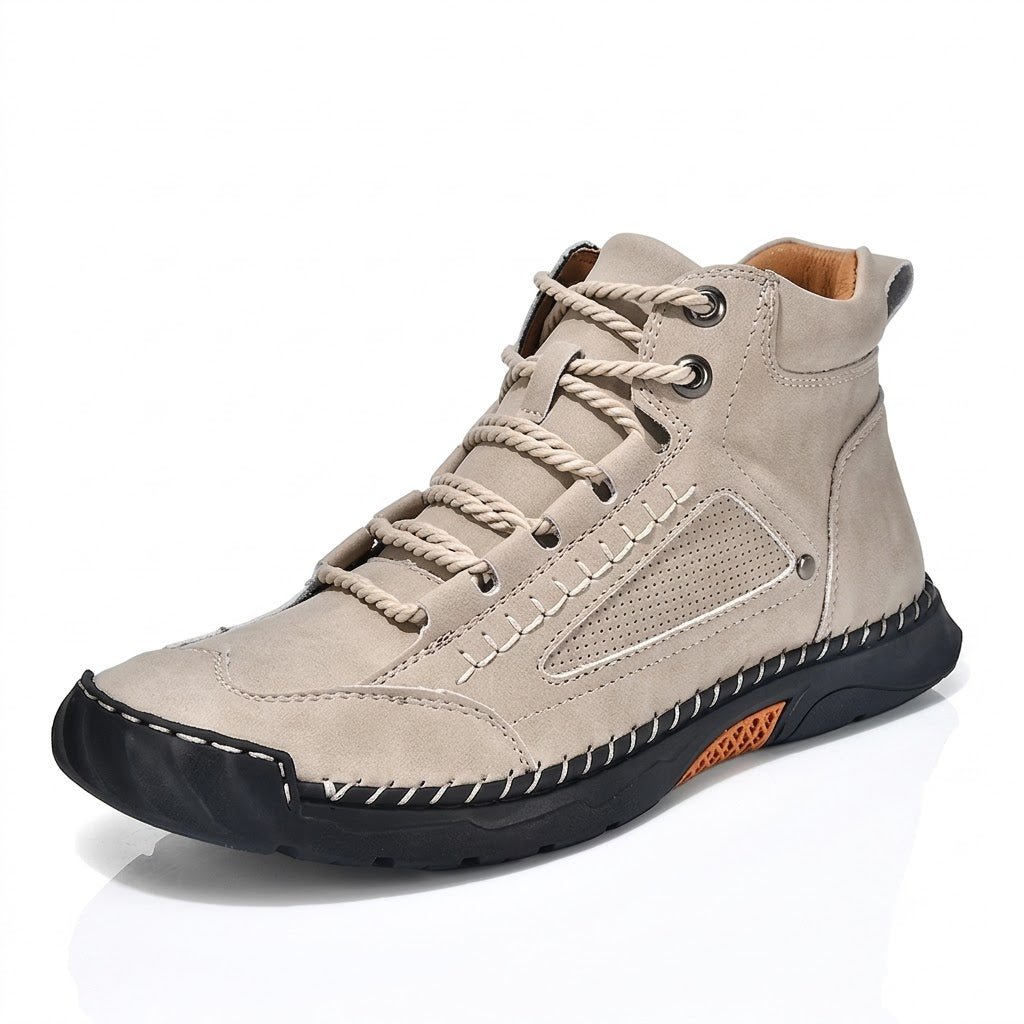 StrideCore™ - Men's Leather Comfort Boots