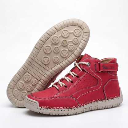 Eliza™ – Mid-Top Comfort Sneakers with Rubber Sole