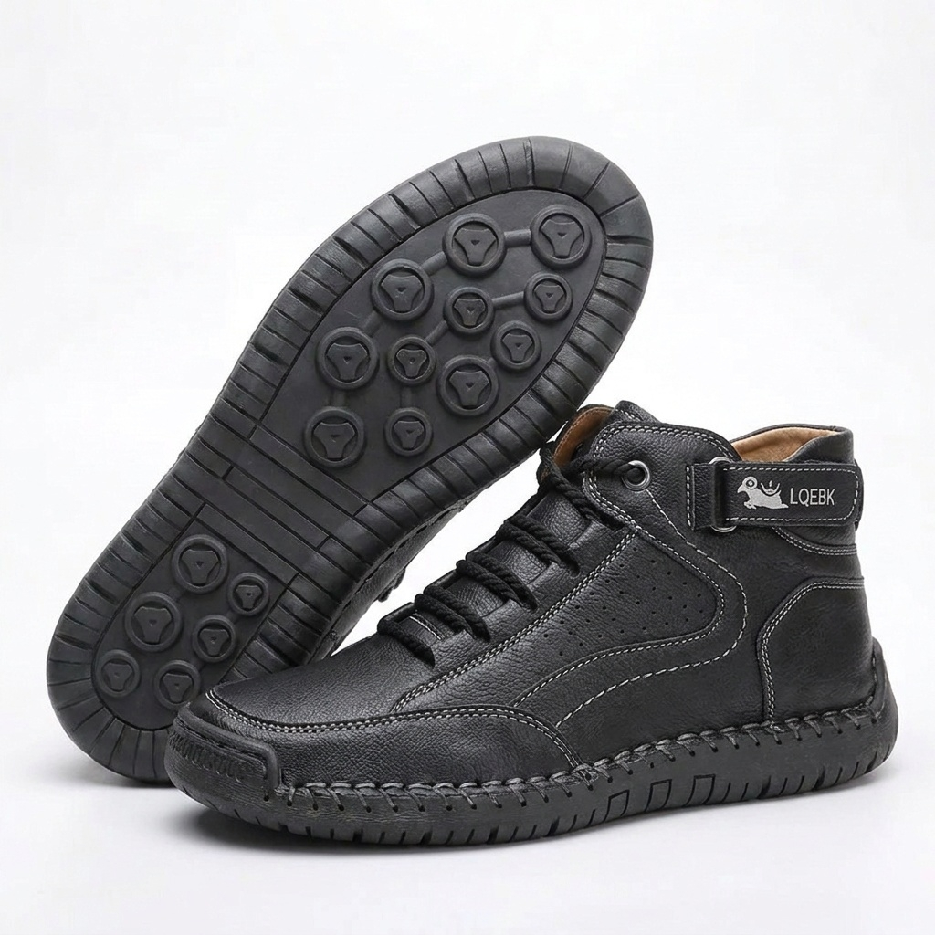 Eliza™ – Mid-Top Comfort Sneakers with Rubber Sole
