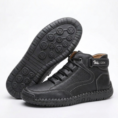 Eliza™ – Mid-Top Comfort Sneakers with Rubber Sole
