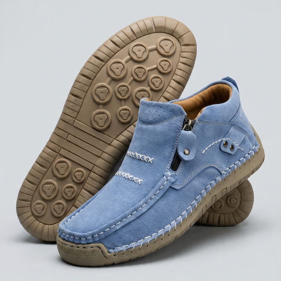LunaStep™ Comfort Zip Walking Shoes for Women | Lightweight Everyday Comfort