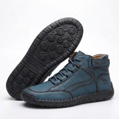 Eliza™ – Mid-Top Comfort Sneakers with Rubber Sole