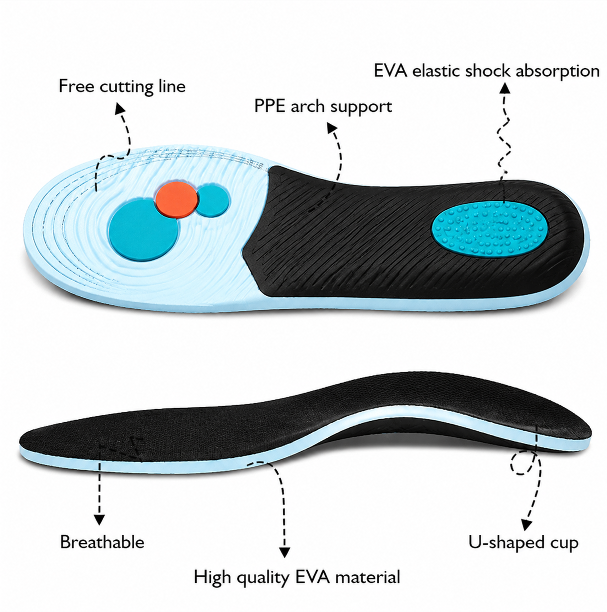 Arch-Support Insoles