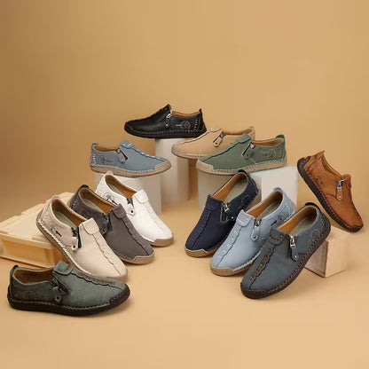 Eliza™ – Hand-Stitched Slip-On Comfort Loafers | No-Bend Zipper, Wide Toe Box & All-Day Comfort (Copy)