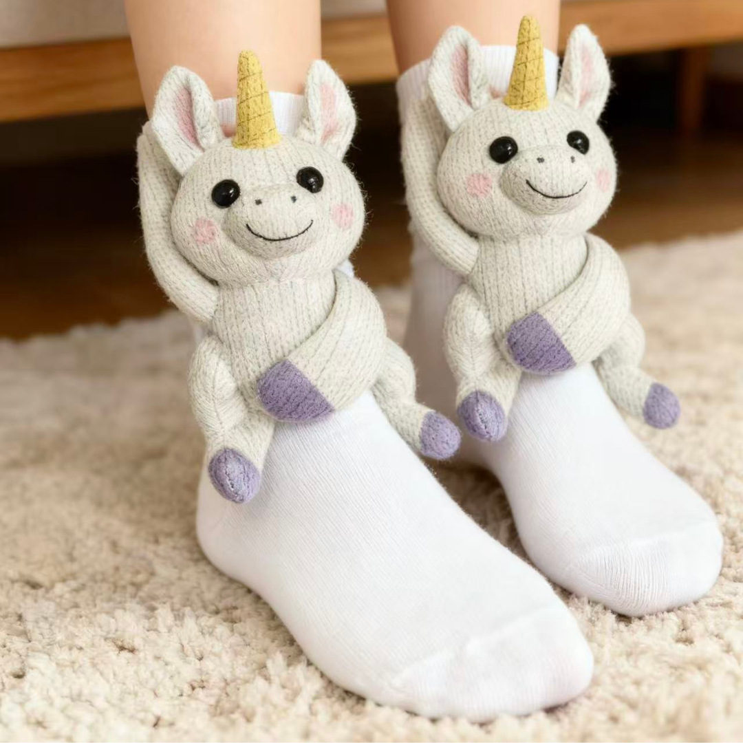 HuggySocks: warm feet, happy hearts